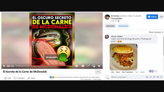 Verificación de Hechos: McDonald's No Utiliza "Pink Slime" En Su Carne