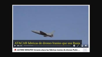 Verificación de Datos: Ucrania NO Atacó Las Fábricas De Drones Iraníes Derrotando A Putin En La Guerra 