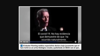 Verificación de Datos: No Hay Pruebas de Que COVID-19 Sea Un Arma Biológica Creada en EE.UU.