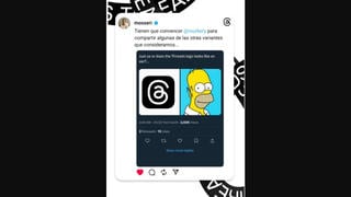 Verificación de Datos: No, los Simpson NO han predicho el logo de Threads