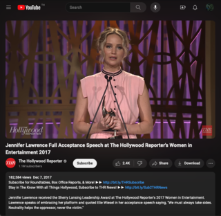 Verificación de Datos: Este video NO muestra a Jennifer Lawrence hablando en apoyo de Palestina