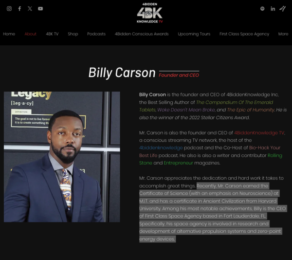 4BK Billy Carson bio.png