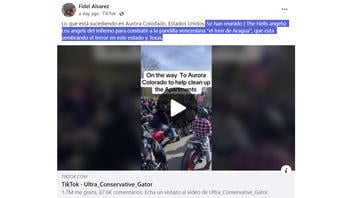 Verificación de Datos: Video No Muestra A Hell's Angels En Colorado O En Camino A Enfrentar Al Tren De Aragua