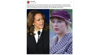 Verificación de Datos: Taylor Swift No Perdió 125 Millones de Dólares Ni Medio Millón se Inscribió para Votar por su Apoyo a Kamala Harris