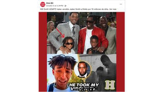 Verificación de Datos: Will Smith No Admitió Haber Vendido a Jaden Smith a Diddy Por 10 Millones De Dólares