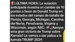 Verificación de Datos: ABC No ha Reportado Aumento de 10 Puntos para Trump -- Estados Pendulares en Empate