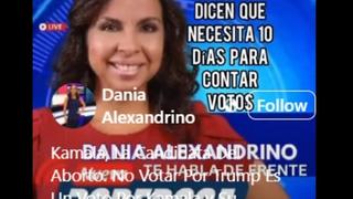 Verificación de Datos: Los Demócratas NO Han Anunciado Que Tardarán 10 Días en Contar Los Votos en Estados Azules