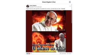 Verificación de Datos: El Vaticano Niega que el Papa Francisco Haya Dicho que el Infierno No Existe