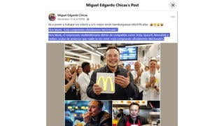 Verificación de Datos: Elon Musk No Ha Anunciado Compra o Planes de Compra de McDonald's 