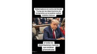 Verificación de Datos: La Mayoría de Gobernadores No se Oponen a Deportaciones de Trump -- Redadas Masivas son Posibles