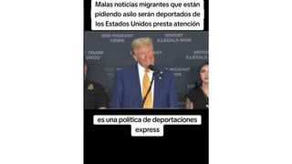 Verificación de Datos: No Todos Los Migrantes Solicitando Asilo Serán Deportados de EE. UU. - Audio de Una Noticia Vieja 