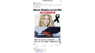 Verificación de Datos: Shakira no ha Muerto o ha Reportado Accidente Alguno -- Publicaciones Virales son Enganche Publicitario