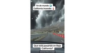 Verificación de Datos: Video No es del Humo de los Incendios en California -- Fue Publicado Antes como Supuesto Fenómeno OVNI