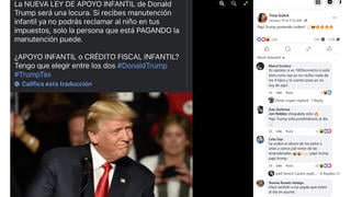 Verificación de Datos: Trump No ha Promulgado Nueva Ley que Impide Declarar a Hijos en los Impuestos Cuando no se Paga por su Manutención