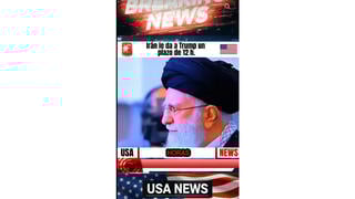 Verificación de Datos: Irán No ha Amenazado con Misil Nuclear si Estados Unidos no se Retira de Medio Oriente en 12 horas