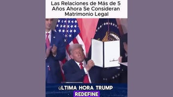 Verificación de Datos: El presidente Trump No Redefinió el Matrimonio y las Relaciones de Más de Cinco Años no Serán Consideradas Legalmente como Casadas.