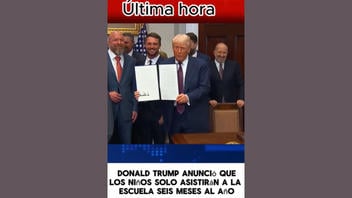 Verificación de Datos: El Presidente Trump No Anunció Año Escolar de Solo Seis Meses
