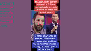 Verificación de Datos: Adam Sandler No Reveló Supuestos Mensajes de Charlie Kirk - Es un Clickbait Usado con Nombres de Famosos
