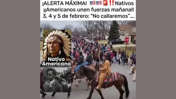 Verificación de Datos: Nativos Americanos no se han Unido a las Panteras Negras en contra de ICE