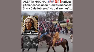 Verificación de Datos: Nativos Americanos no se han Unido a las Panteras Negras en contra de ICE
