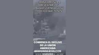Verificación de Datos: Video Viral de Supuesto Ataque Iraní contra Buques de EE.UU. Es de un Videojuego