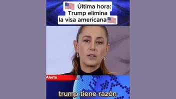 Verificación de Datos: Es FALSO que Trump Declaró el Fin de la Visa Americana -- No Existe Tal Orden Ejecutiva