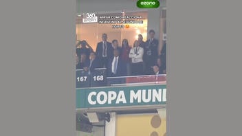Verificación de Datos: Video No Muestra a Infantino Reaccionando a Gol de Egipto -- Fue Grabado Durante un Partido de Marruecos Días Antes