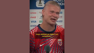 Verificación de Datos: Video NO Muestra a Haaland Diciendo que Apoyará a Argentina Sobre Inglaterra en el Mundial -- Subtítulos Falsos