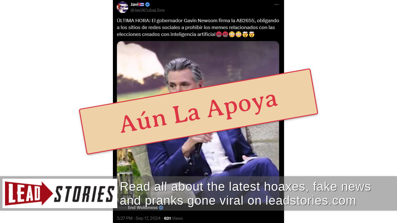 Verificación de Datos Bill Clinton No Sabotea La Campaña de Kamala